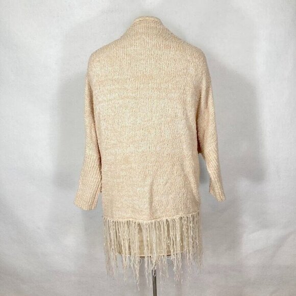 Umgee Open Front Cardigan Oversized Granny Boho Grandma Chic Cozy School S - Picture 5 of 9